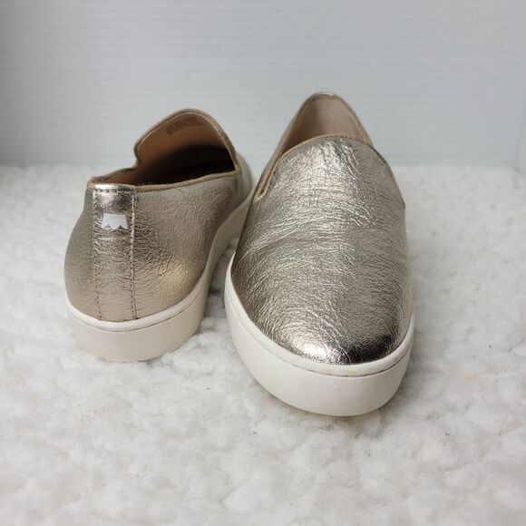 Birdies The Swift Women's Sneaker Size 7 Gold Leather Slip On Shoes SWF-GLD-0 - Picture 7 of 10
